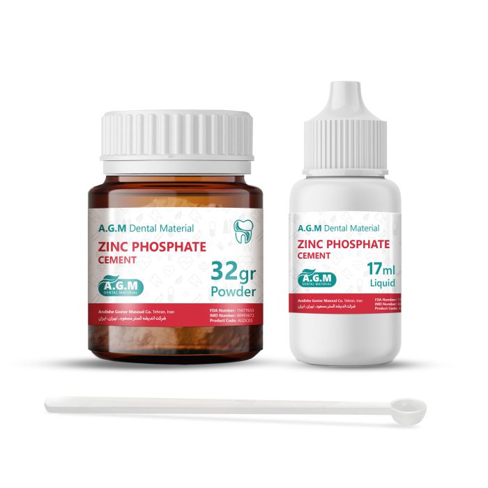سمان زینک فسفات Zinc phosphate cement- AGM
